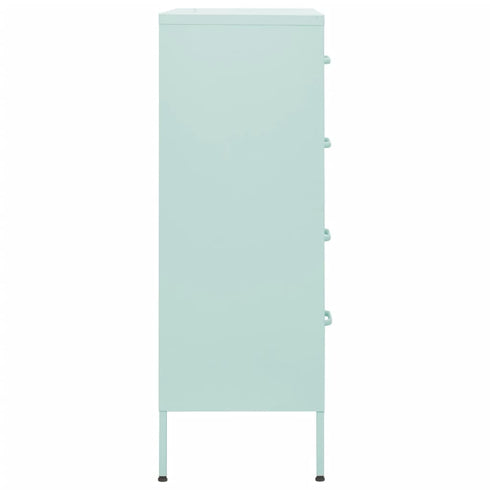 Lady Jillian -  Chest of Drawers Mint 80x35x101,5 cm Steel
